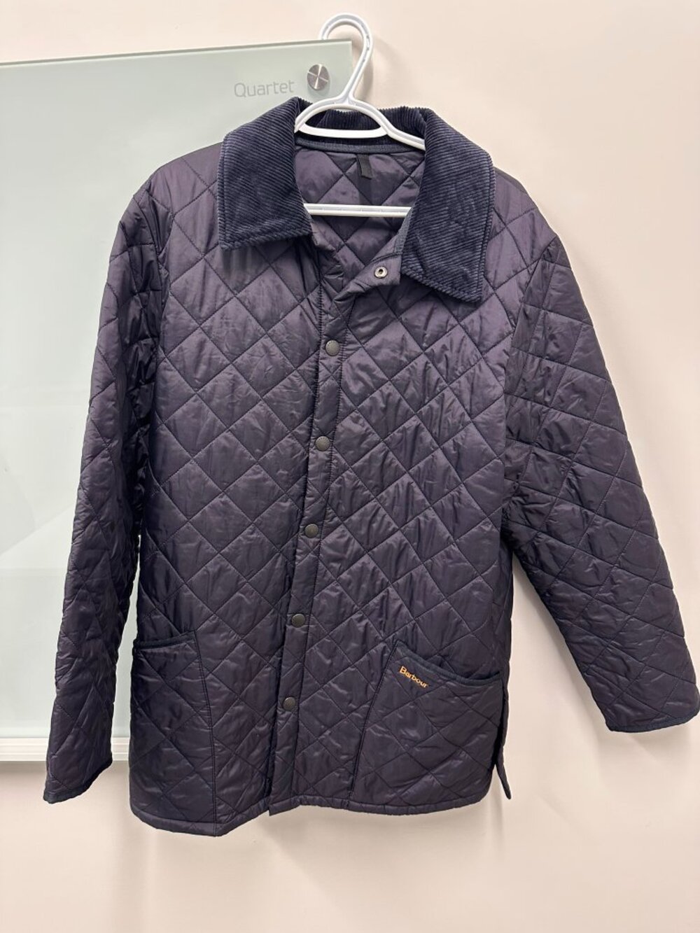 Barbour Heritage Liddesdale Quilted Jacket - Classic Navy - Men's Medium
